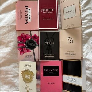 Designer Perfume Sample Set